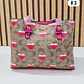 🍓🍒🌸 BOLSA DE MANO COACH TEMÁTICA FLORES / FRUTAS (INCLUYE COLGANTE) MOD #C666  🌸🍒🍓- COPIAR - Miniatura 4