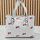 🍓🍒🌸 BOLSA DE MANO COACH TEMÁTICA FLORES / FRUTAS (INCLUYE COLGANTE) MOD #C666  🌸🍒🍓- COPIAR - Miniatura 5