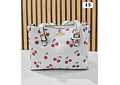 🍓🍒🌸 BOLSA DE MANO COACH TEMÁTICA FLORES / FRUTAS (INCLUYE COLGANTE) MOD #C666  🌸🍒🍓- COPIAR
