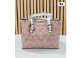🍓🍒🌸 BOLSA DE MANO COACH TEMÁTICA FLORES / FRUTAS (INCLUYE COLGANTE) MOD #C666  🌸🍒🍓- COPIAR