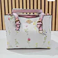 🍓🍒🌸 BOLSA DE MANO COACH TEMÁTICA FLORES / FRUTAS (INCLUYE COLGANTE) MOD #C666  🌸🍒🍓- COPIAR - Miniatura 8