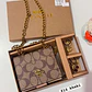 CARTERA PARA DAMA CON CADENITA (COACH) MOD# CAMO5  🍒 - Miniatura 15