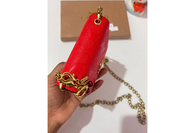 CARTERA PARA DAMA CON CADENITA (COACH) MOD# CAMO5  🍒