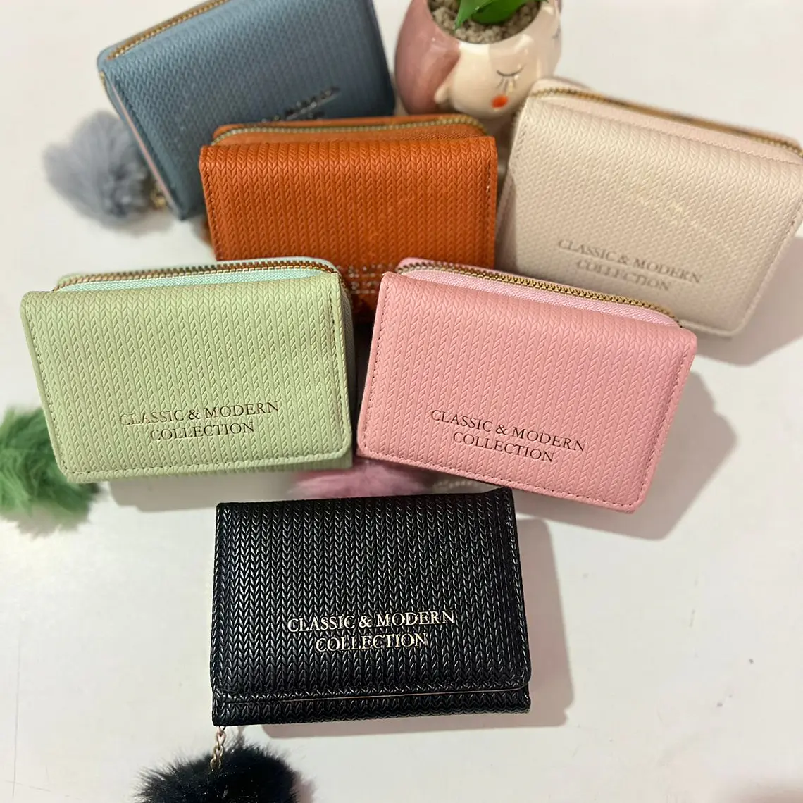 CARTERA/MONEDERO CLASSIC Y MODERN COLLECTION MOD# WA-11883025-22G-F   👛 2