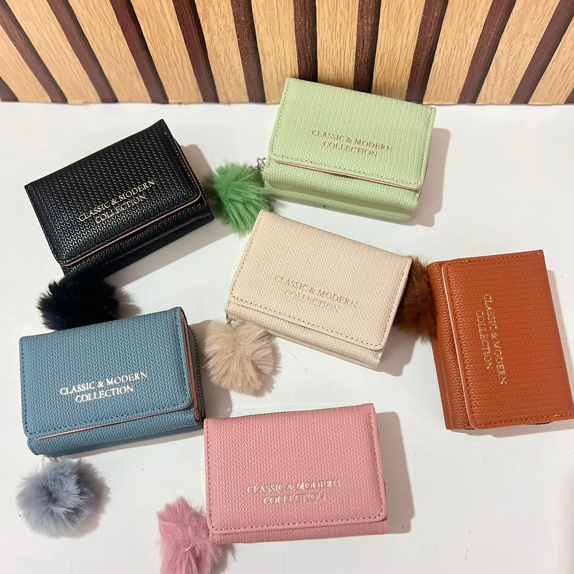 CARTERA/MONEDERO CLASSIC Y MODERN COLLECTION MOD# WA-11883025-22G-F   👛 3