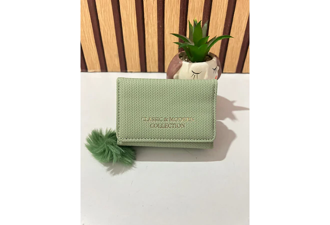 CARTERA/MONEDERO CLASSIC Y MODERN COLLECTION MOD# WA-11883025-22G-F   👛