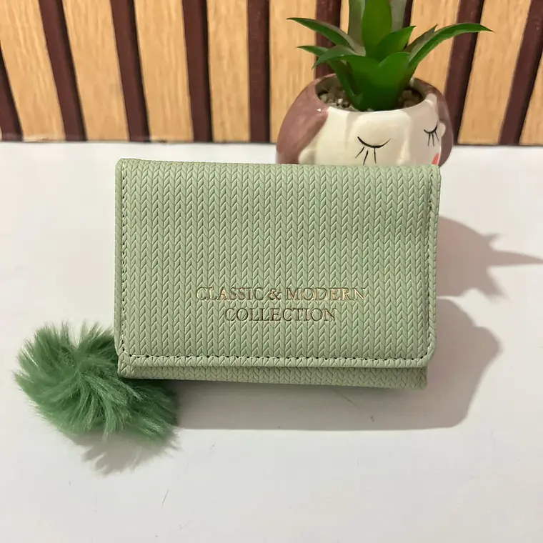 CARTERA/MONEDERO CLASSIC Y MODERN COLLECTION MOD# WA-11883025-22G-F   👛 7