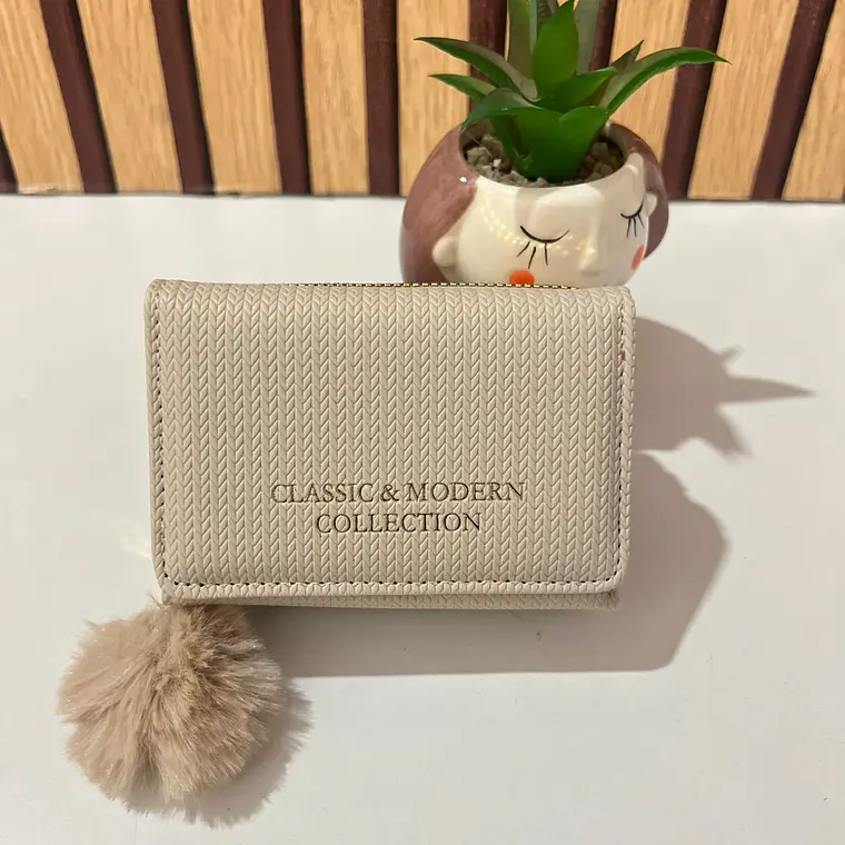 CARTERA/MONEDERO CLASSIC Y MODERN COLLECTION MOD# WA-11883025-22G-F   👛 6
