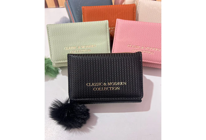 CARTERA/MONEDERO CLASSIC Y MODERN COLLECTION MOD# WA-11883025-22G-F   👛