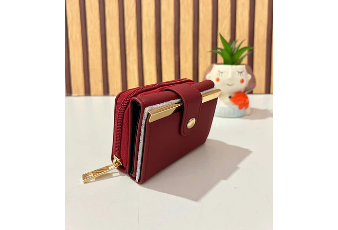 CARTERA/MONEDERO CON BROCHE MOD# WA-11883025-22A-F  👛