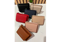 CARTERA/MONEDERO CON ARGOLLA DE LLAVERO MOD# JM-1119-3A 👝🥰