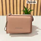 CARTERA/MONEDERO CON ARGOLLA DE LLAVERO MOD# JM-1119-3A 👝🥰 - Miniatura 2