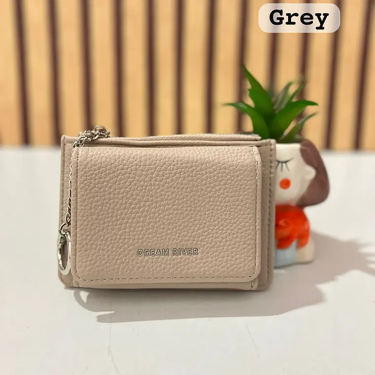 CARTERA/MONEDERO CON ARGOLLA DE LLAVERO MOD# JM-1119-3A 👝🥰 3