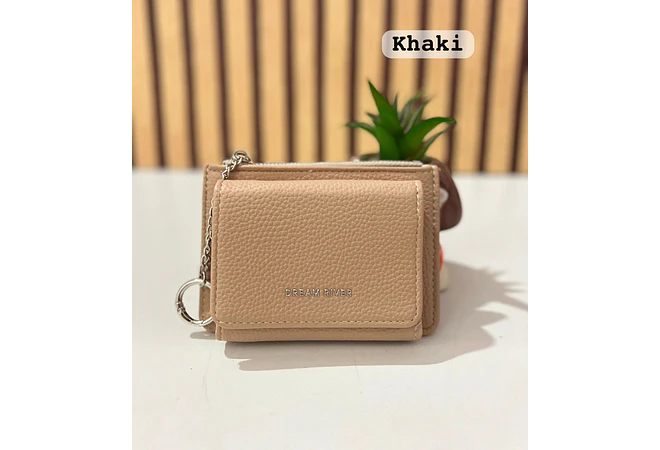 CARTERA/MONEDERO CON ARGOLLA DE LLAVERO MOD# JM-1119-3A 👝🥰