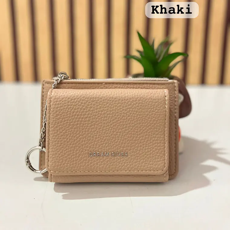 CARTERA/MONEDERO CON ARGOLLA DE LLAVERO MOD# JM-1119-3A 👝🥰 4