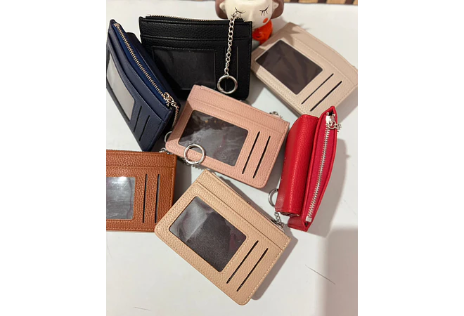 CARTERA/MONEDERO CON ARGOLLA DE LLAVERO MOD# JM-1119-3A 👝🥰
