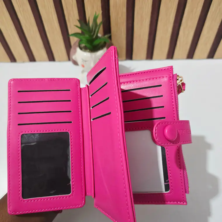 CARTERA/MONEDERO CON BROCHE  MOD# TD-420🌷👝 4