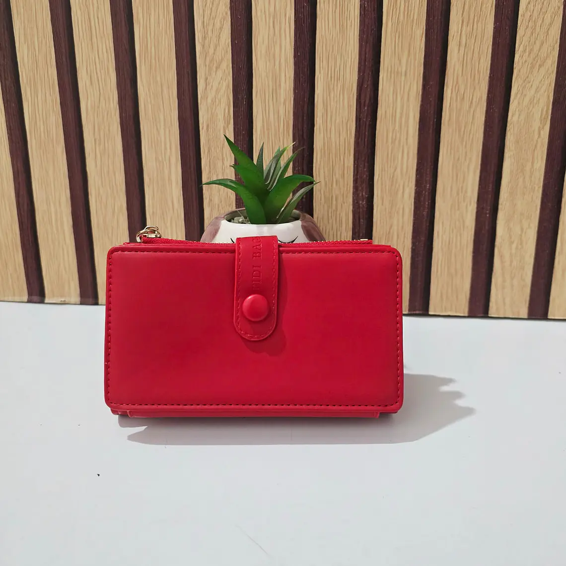 CARTERA/MONEDERO CON BROCHE  MOD# TD-420🌷👝 7