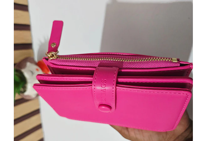 CARTERA/MONEDERO CON BROCHE  MOD# TD-410🌷👝