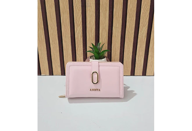 CARTERA/MONEDERO ANISTA CON BROCHE MOD# USA-37-SC-FA🥰