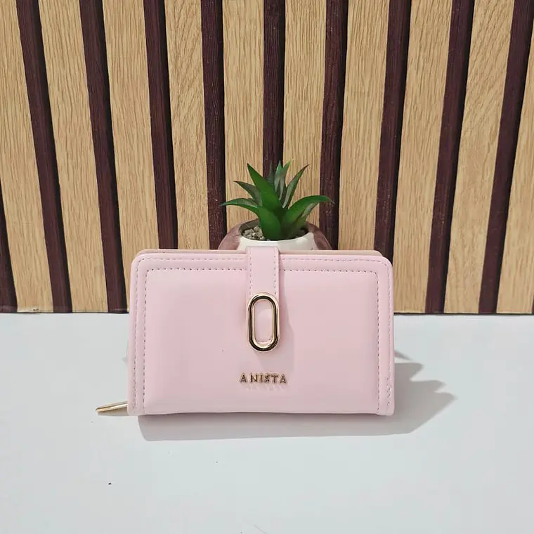 CARTERA/MONEDERO ANISTA CON BROCHE MOD# USA-37-SC-FA🥰 2