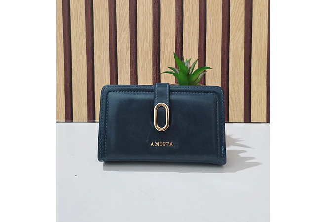 CARTERA/MONEDERO ANISTA CON BROCHE MOD# USA-37-SC-FA🥰