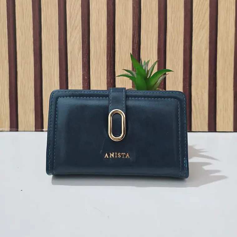 CARTERA/MONEDERO ANISTA CON BROCHE MOD# USA-37-SC-FA🥰 3
