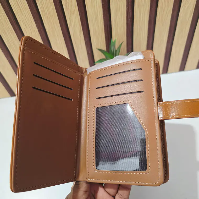 CARTERA/MONEDERO ANISTA CON BROCHE MOD# USA-37-SC-FA🥰 8
