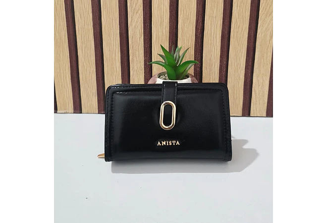 CARTERA/MONEDERO ANISTA CON BROCHE MOD# USA-37-SC-FA🥰
