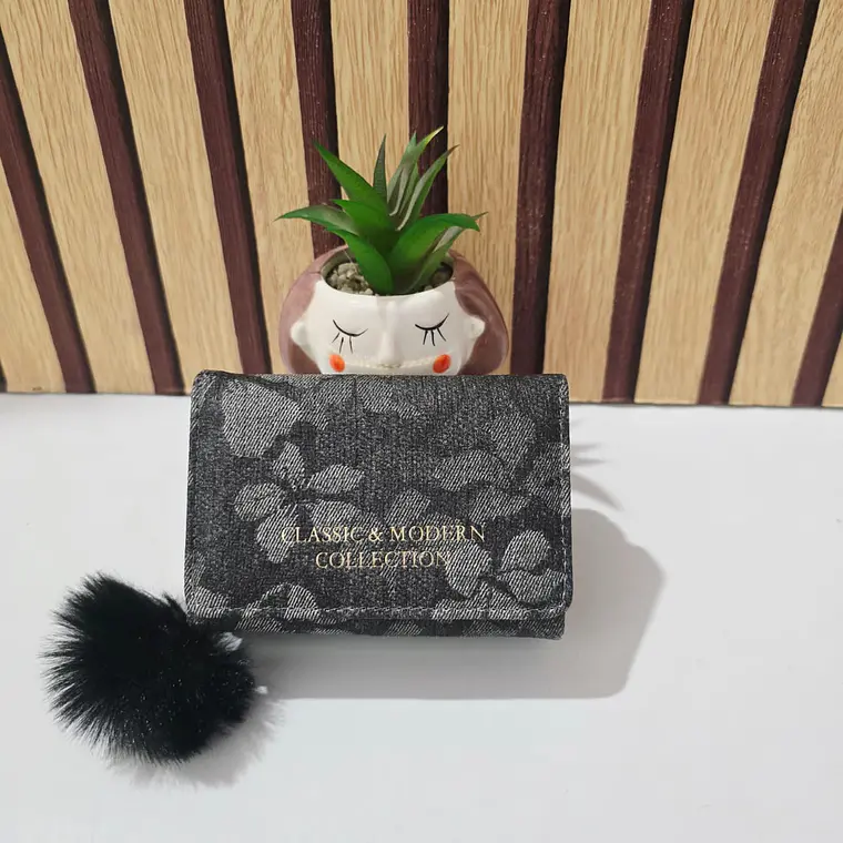 CARTERA ESTAMPADO FLORES MOD#  WA-11883025-22H-F💐 7