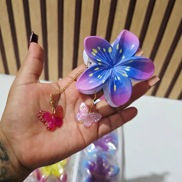 DOCENA DE PINZAS PARA EL CABELLO VARIOS MODELOS 🌷🥰 10