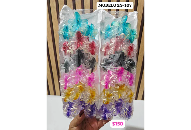 DOCENA DE PINZAS PARA EL CABELLO VARIOS MODELOS 🌷🥰