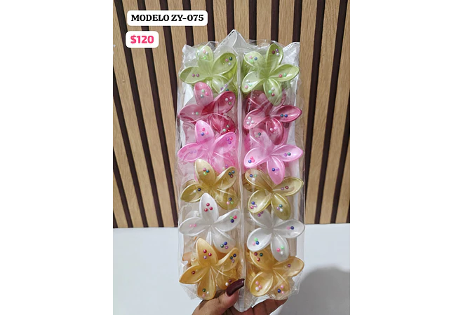 DOCENA DE PINZAS PARA EL CABELLO VARIOS MODELOS 🌷🥰