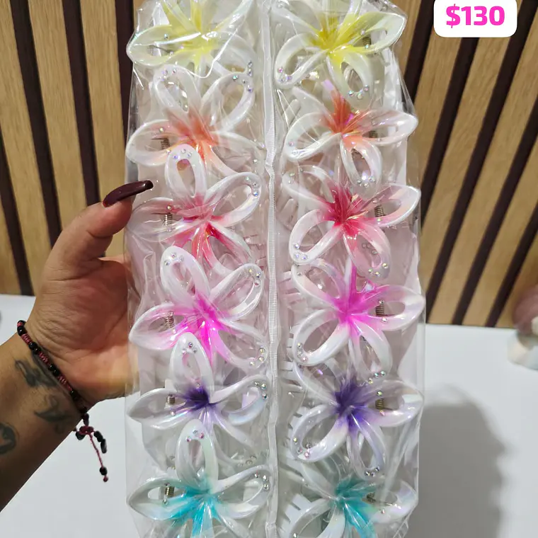 DOCENA DE PINZAS PARA EL CABELLO VARIOS MODELOS 🌷🥰 23