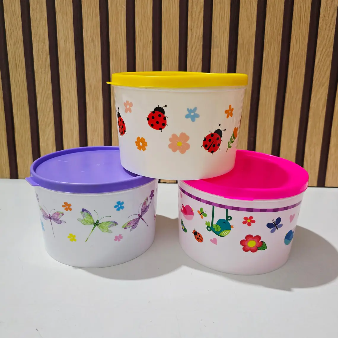 TUPPER REDONDO (ECONÓMICO) DE 800ML MOD# 01🌸🦋 1