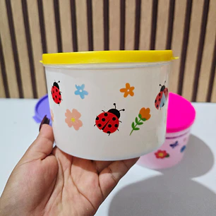 TUPPER REDONDO (ECONÓMICO) DE 800ML MOD# 01🌸🦋