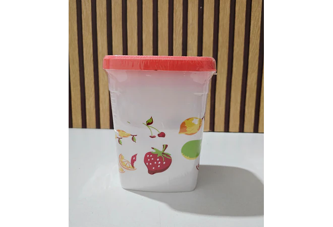 JUEGO DE 3 TUPPER CON ESTAMPADO DE FRUTAS MOD# 7510  🍓🥭