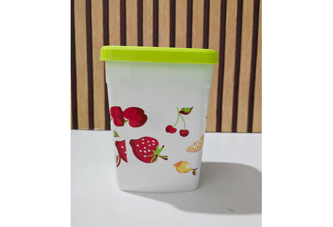 JUEGO DE 3 TUPPER CON ESTAMPADO DE FRUTAS MOD# 7510  🍓🥭