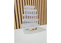 JUEGO DE 5 TUPPERS TRANSPARENTES/RECTANGULARES MOD# 7524  🥗🍉