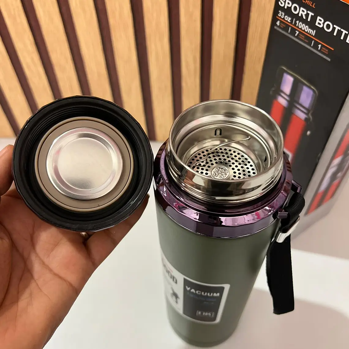 TERMO GOOD VACUUM DE 1 LITRO MOD# 25-termo-151  🧋🥭 9