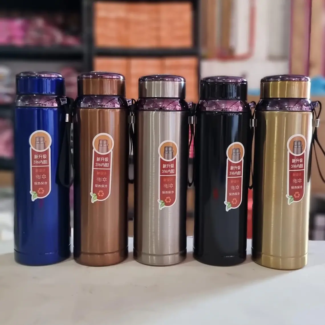 TERMO VACUUM CUP METÁLICO 1L MOD #25-150 2
