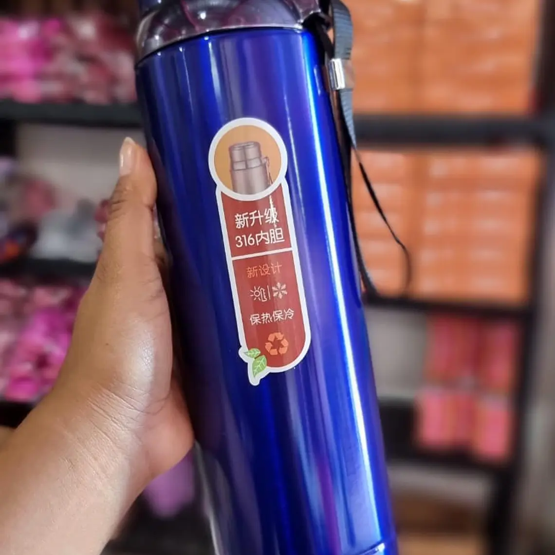 TERMO VACUUM CUP METÁLICO 1L MOD #25-150 5