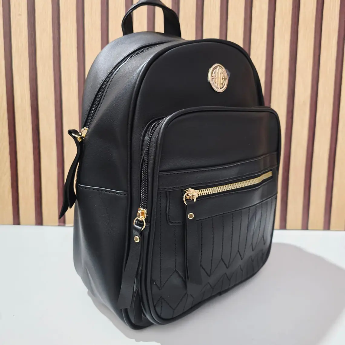 COMBO GRENOBIL DE VINIPIEL MOCHILA + MARICONERA + MONEDERO MOD# A8372 5