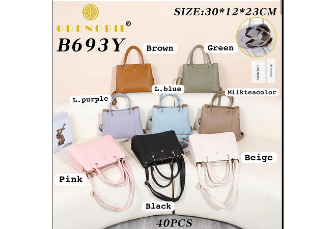 BOLSO PARA DAMA GRENOBIL MOD# B693Y