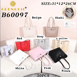 BOLSO CON COSMETIQUERA INCLUIDA LAVEYA MOD# B60097