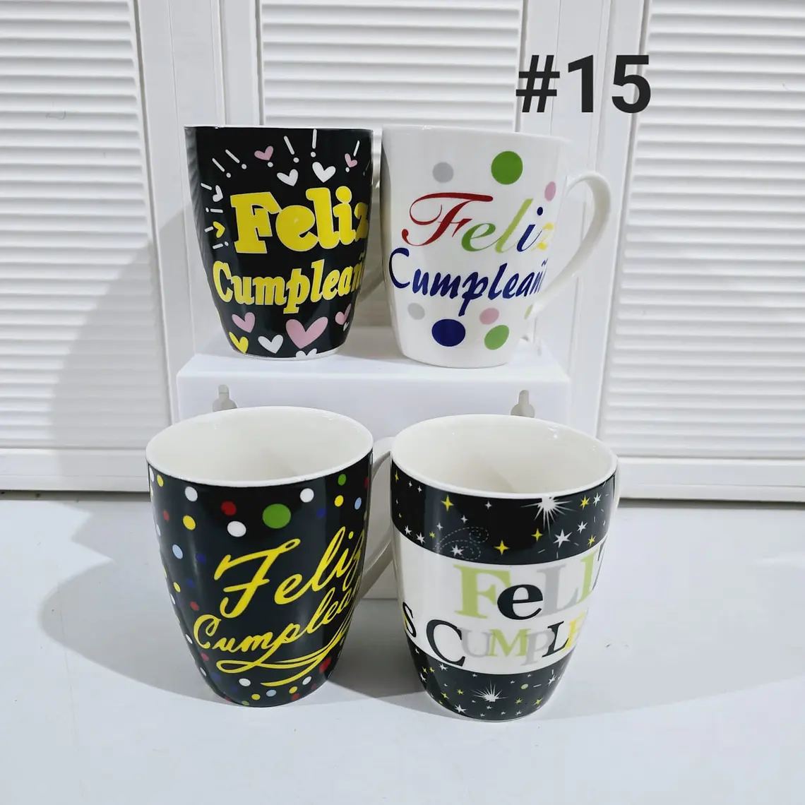 TAZA FELIZ DIA MAMÁ DE 350ML (AL AZAR) 🌸🤱🏾- COPIAR 16