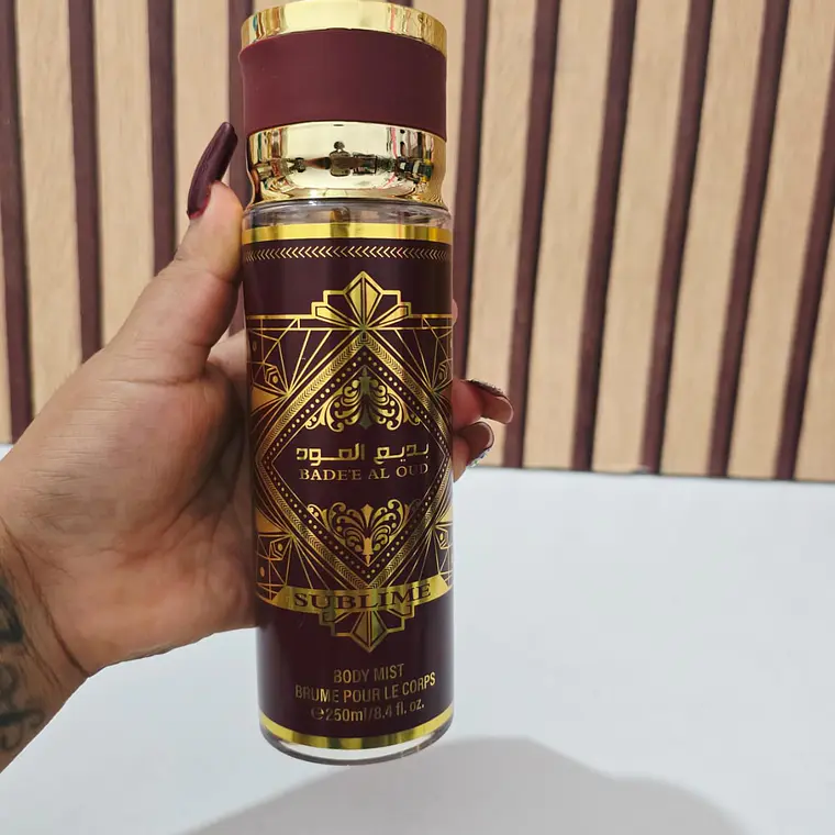 PERFUME BODY MIST DE 250ML PARA DAMA Y CABALLERO MOD# 1916-1,4,22,23,9 6