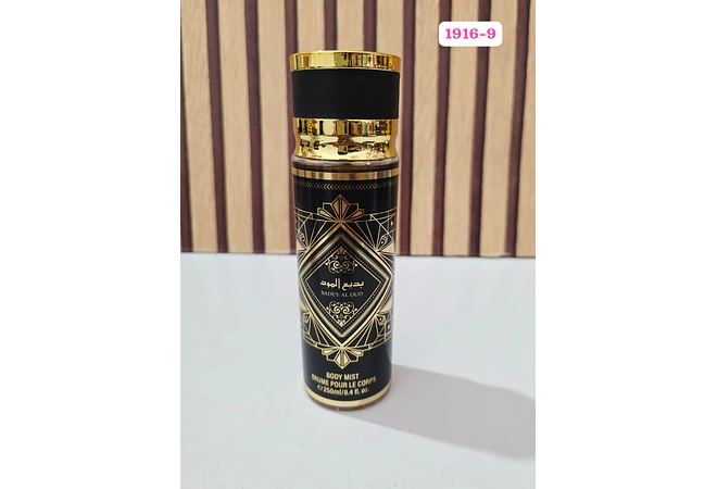 PERFUME BODY MIST DE 250ML PARA DAMA Y CABALLERO MOD# 1916-1,4,22,23,9