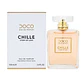 PERFUME 100ML CHILLE STORY OF LOVE MOD# L-427B🌸🌻(CAJITA BLANCA/DORADA) - Miniatura 1