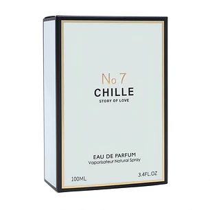 PERFUME 100ML CHILLE STORY OF LOVE No.7 MOD# L-427A💃🏻🌷(CAJITA BLANCA/NEGRA)